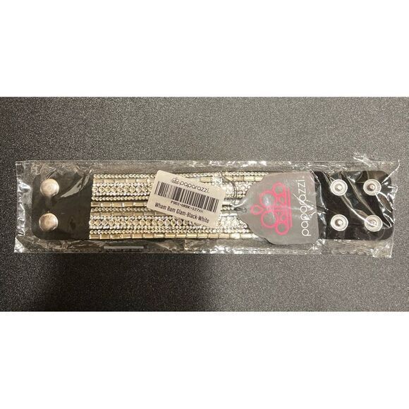 paparazzi Jewelry - NWT Paparazzi Black Wrap‎ Bracelet